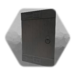 Amnesia asset: Wooden door 1