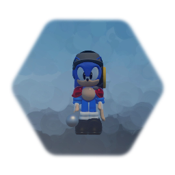 Warrior Classic Sonic Puppet Scout TF2 Cosplay