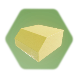 Angled Sand Cube Block