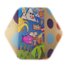 Monster Painting Poster