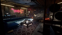 Cyberpunk Apartment | JG