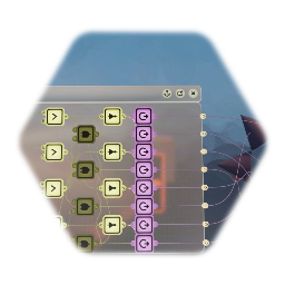 Stick directional output splitter