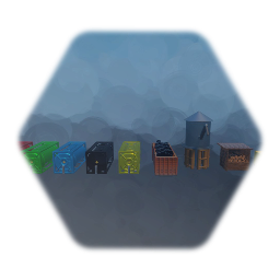 Locomotive pit-stop kit