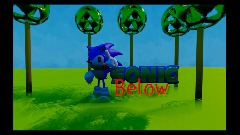 Sonic below