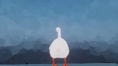 The goose 1 almost over trailer