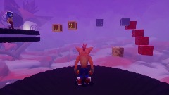 Crash Bandicoot in Candy Chateau