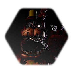 Nightmare Ricky the Rabbit Model | FNaF OC