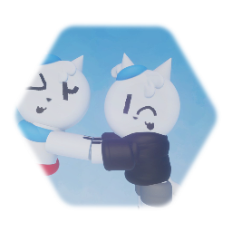 Catte and  kitte (candy land)