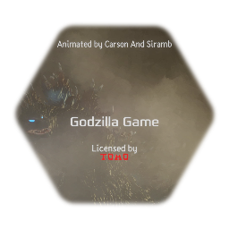 A godzilla Game intro