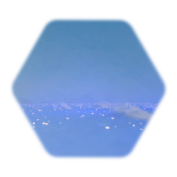 Sparkling sea with waves