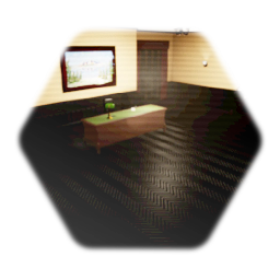 Pre rendered background look