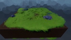 Grassy block - double sided