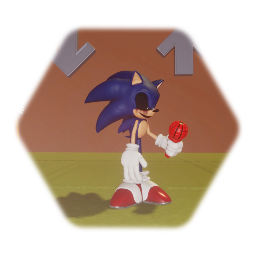 Friday night funkin VS Sonic Exe:Playable Sonic Exe