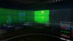 Radio room + hazmats + Bomb plans