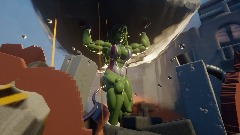 She-Hulk's feat of strength