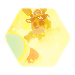 Golden Rosario-omgg77 V8 Model | FNaF OC