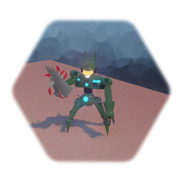 Megacorp Security Robot Remade look