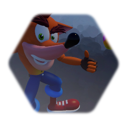crash bandicoot W.O.C playable test model