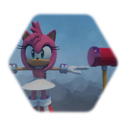 Stylized Amy rose