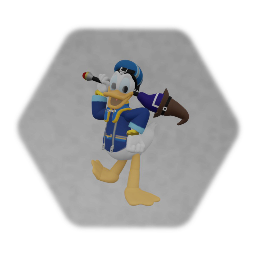 Donald Duck - kingdom Hearts Design