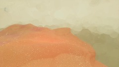Glittering desert