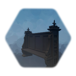 Gothic cathedral pew