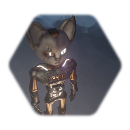 K.A.T.O - Armed Cat (Cyberpunk) (WIP)