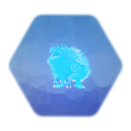 Ghost Anguirus remake by @JacksonG004