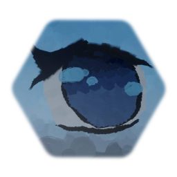 Anime Eye 1 - Blue Lashes
