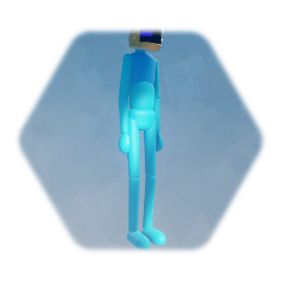 Puppet with Daft Punk Helmet