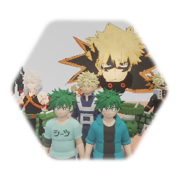 Deku and Bakugo  mha