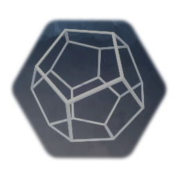 Wireframe Dodecahedron