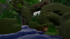 The surface of the jungle