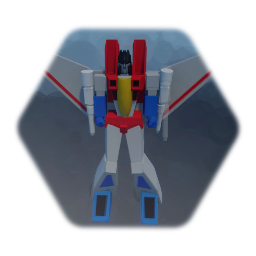 Remixable Seeker (robot to jet) aka Starscream Transformer