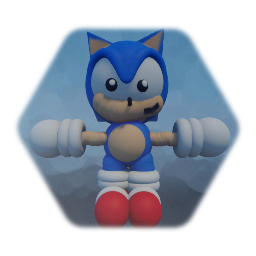 Challenge! Complete this model! Classic Sonic