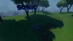 Sonic 06 title screen