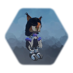 Nicole the holo-lynx WIP