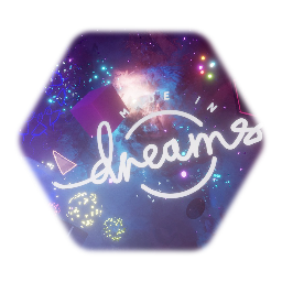 MADE IN dreams screen/logo but it's an element