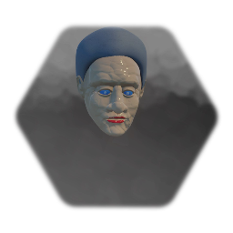 Jeffery Epstein head