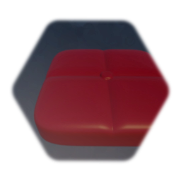 Red Cushion - Square