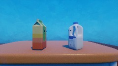 Juice and milk #1