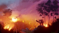 Dusk over the battlefield expo