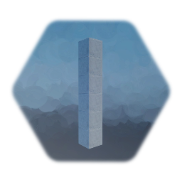 Ashlar stones inside corner