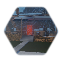 Worn down elm street house