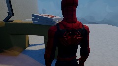 Spider-Man 2 Pizza Time in first person