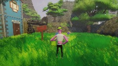 Fuzzy Karl meets Wiggles the worm