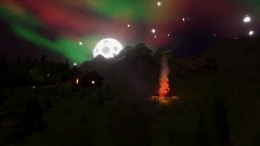 The Cabin At Night