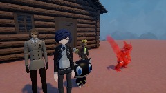 Makoto warning players scene