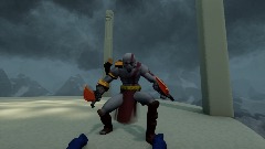 God of War 3D Fighting Game Concept
