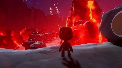 Sackboy In Volcano
